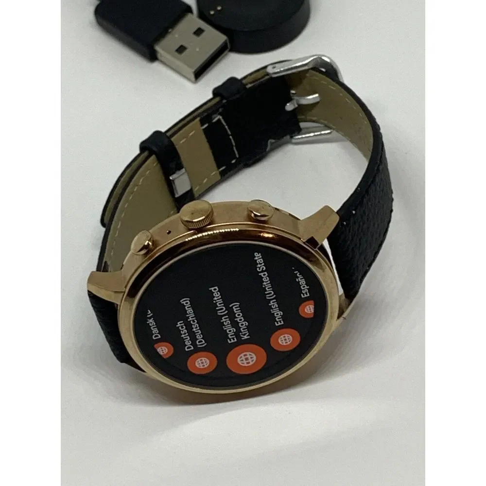 Fossil Gen 4 Authentic Digital Dial Smart Watch Custom Band FTW6031 QT468